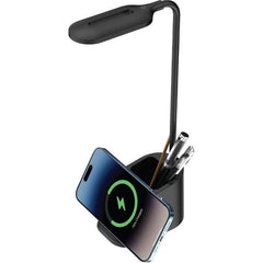 ALMERE Customized Desk Lamp with Charger and Pen Holder
