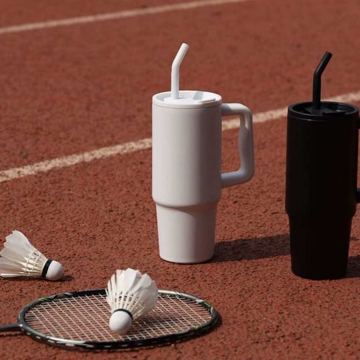 BERN Eco-Friendly Custom Steel Tumbler with Straw