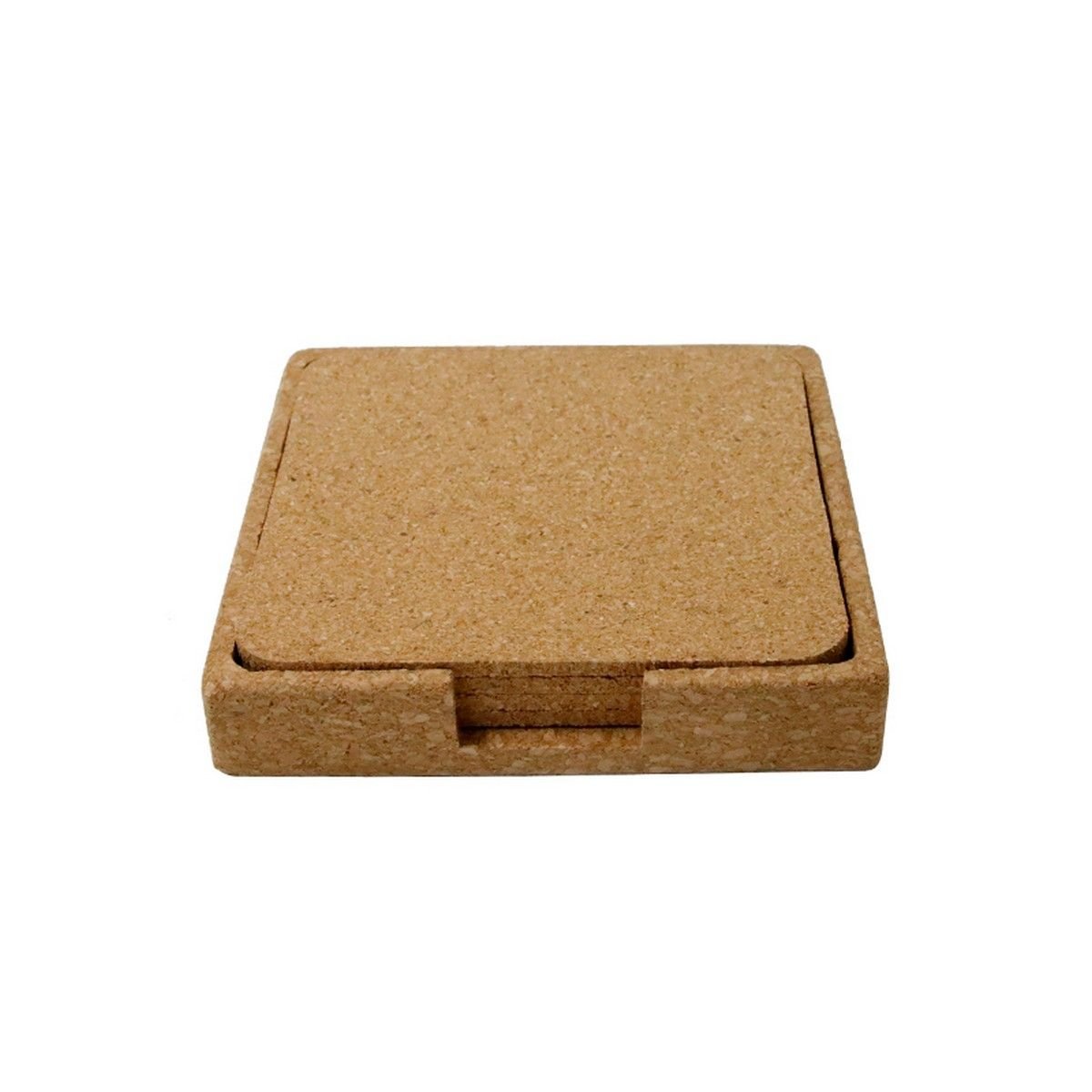 TEREVI Cork Coaster Set of 4 with Custom Logo