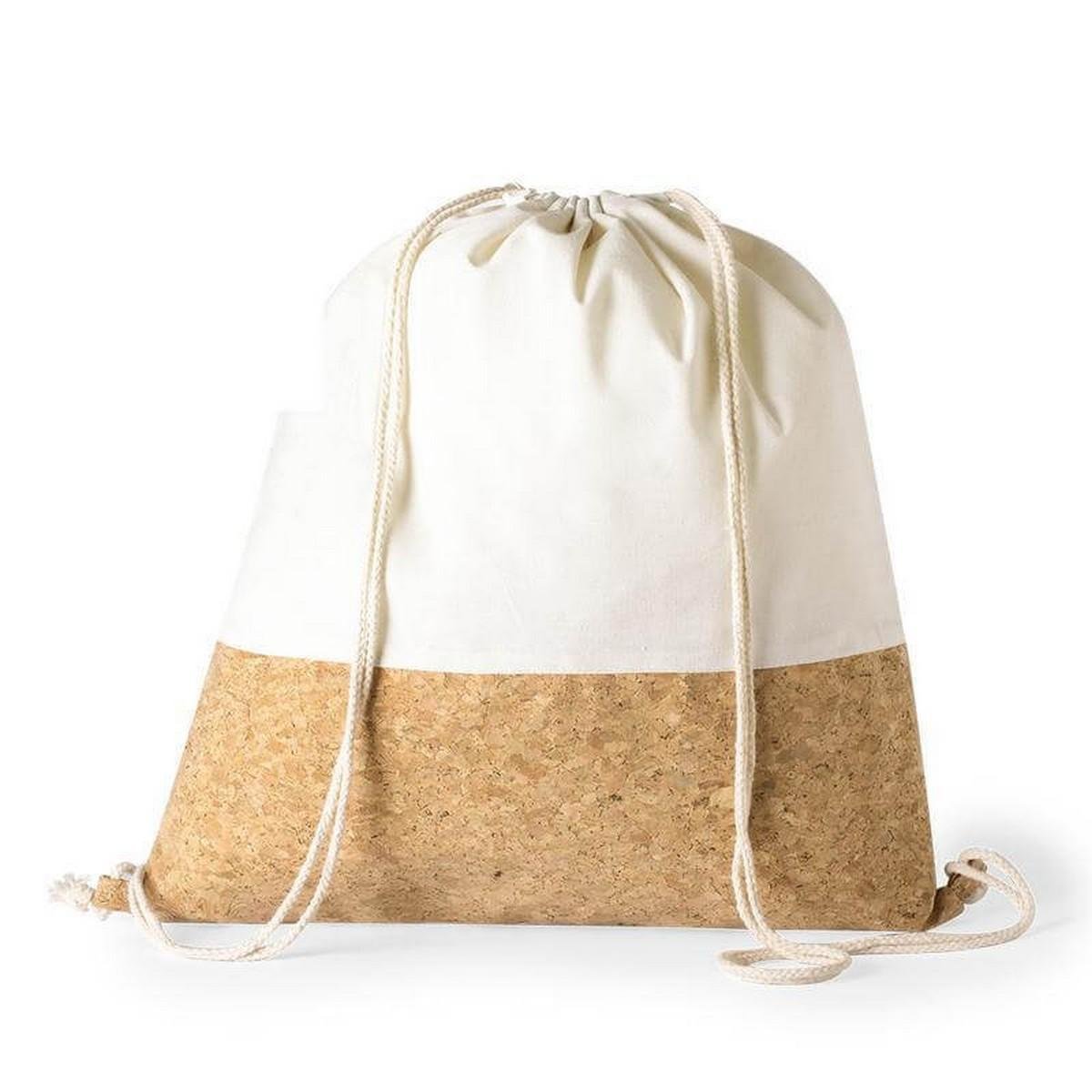 VOLGA Cotton Cork Custom Drawstring Bag